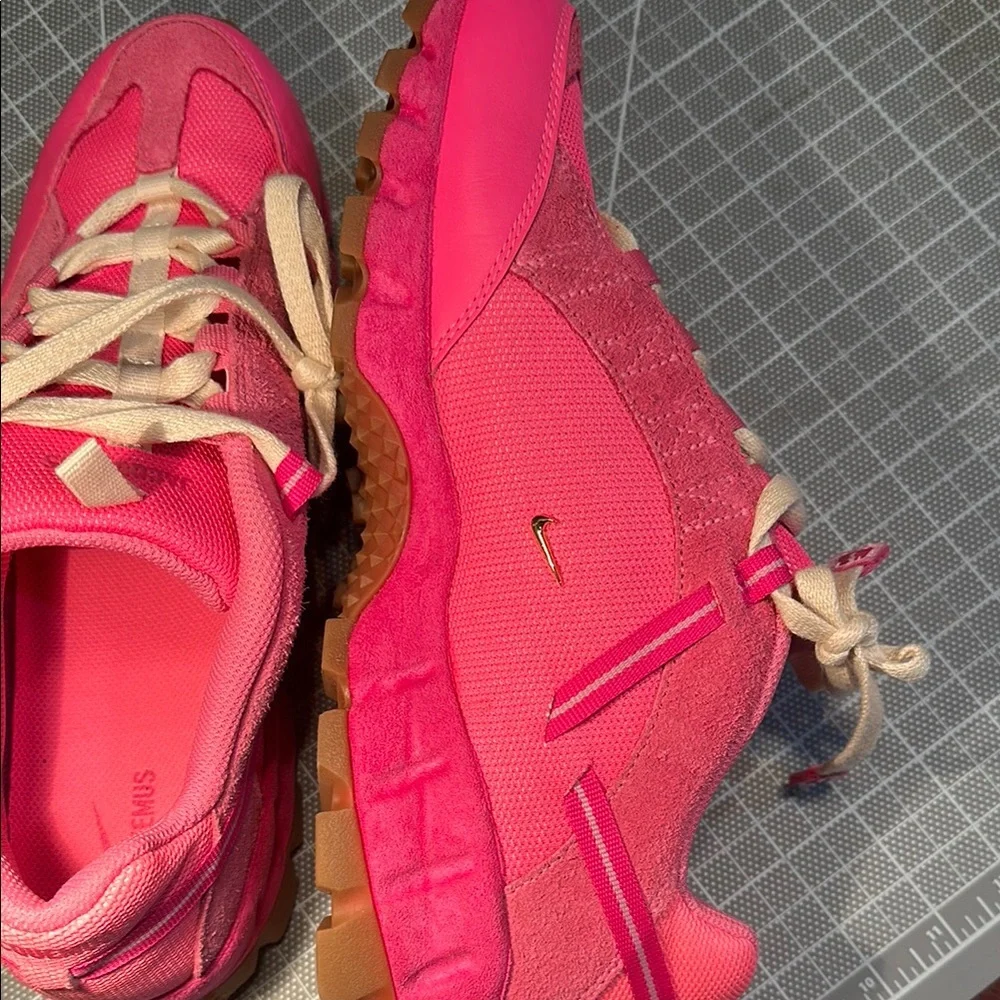 Jacquemus Pink Athletic Shoes size 11.5 - Picture 6 of 10